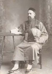 Daniel Nelson, Sr. first Norwegian-American missionary to China. 1890