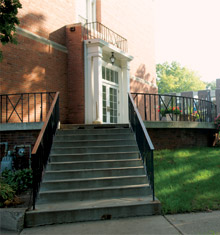 Stub Hall main entrance