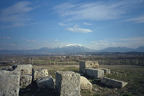 Laodicea at the base of Mountains