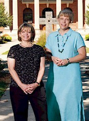 Patti McKitterick and Mary Hinkle Shore