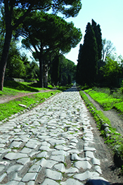  The Appian Way in Rome