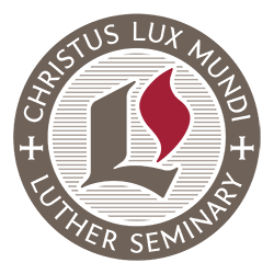 Stylized logo with a book and red flame on a beige and brown background.